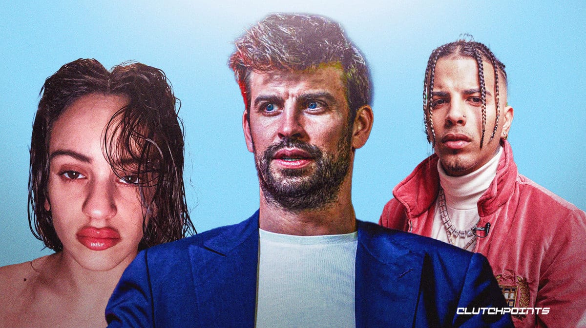 Rauw Alejandro, Rosalía, Gerard Piqué