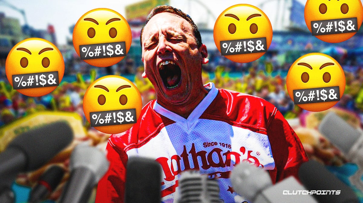 Joey Chestnut hot dog eating contest Nathan's cancelated