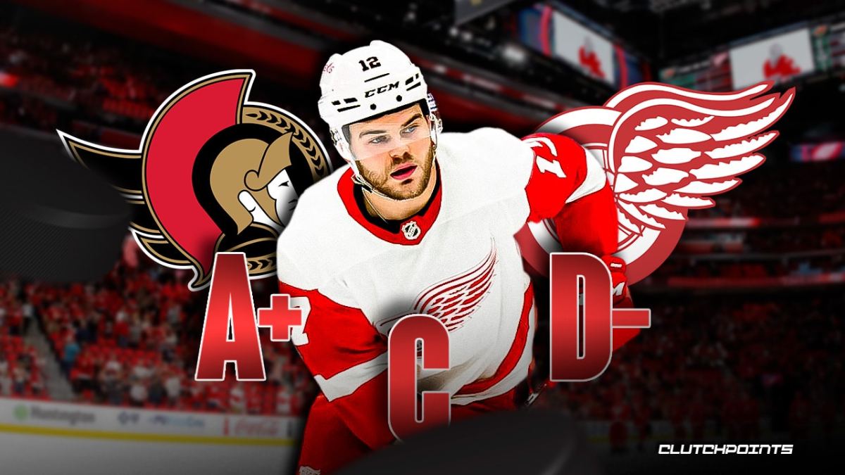 Alex DeBrincat, Alex DeBrincat trade, Red Wings, Senators, NHL trade grade