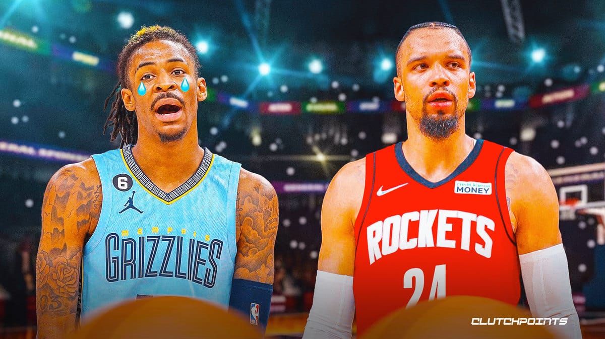 Ja Morant, Dillon Brooks, Memphis Grizzlies, Houston Rockets
