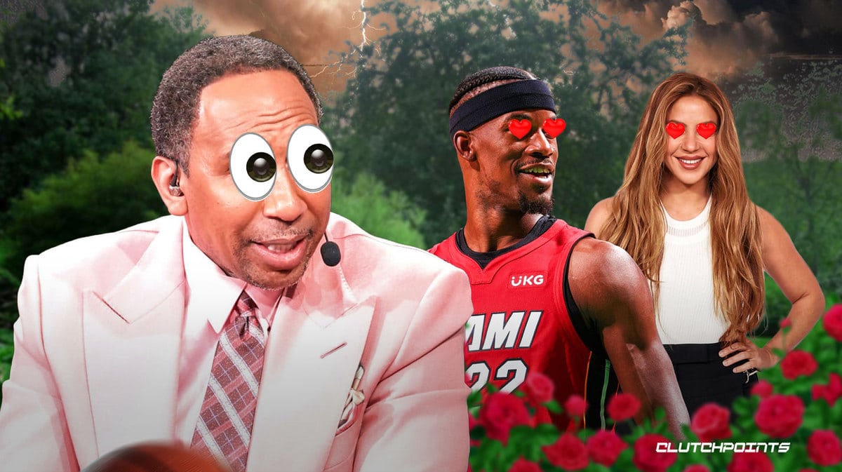 Jimmy Butler, Shakira, Stephen A. Smith, Miami Heat