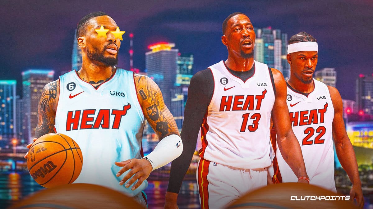 Damian Lillard, Heat, Jimmy Butler, Bam Adebayo