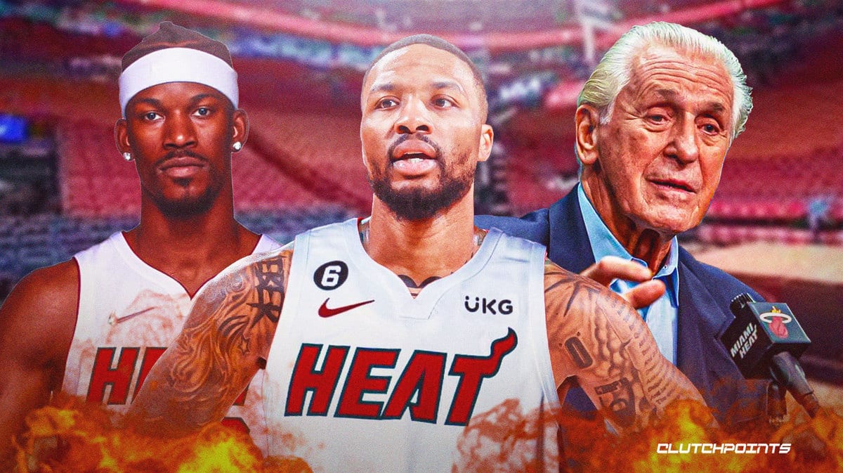 Damian Lillard, Damian Lillard trade, Heat, Trail Blazers, Pat Riley