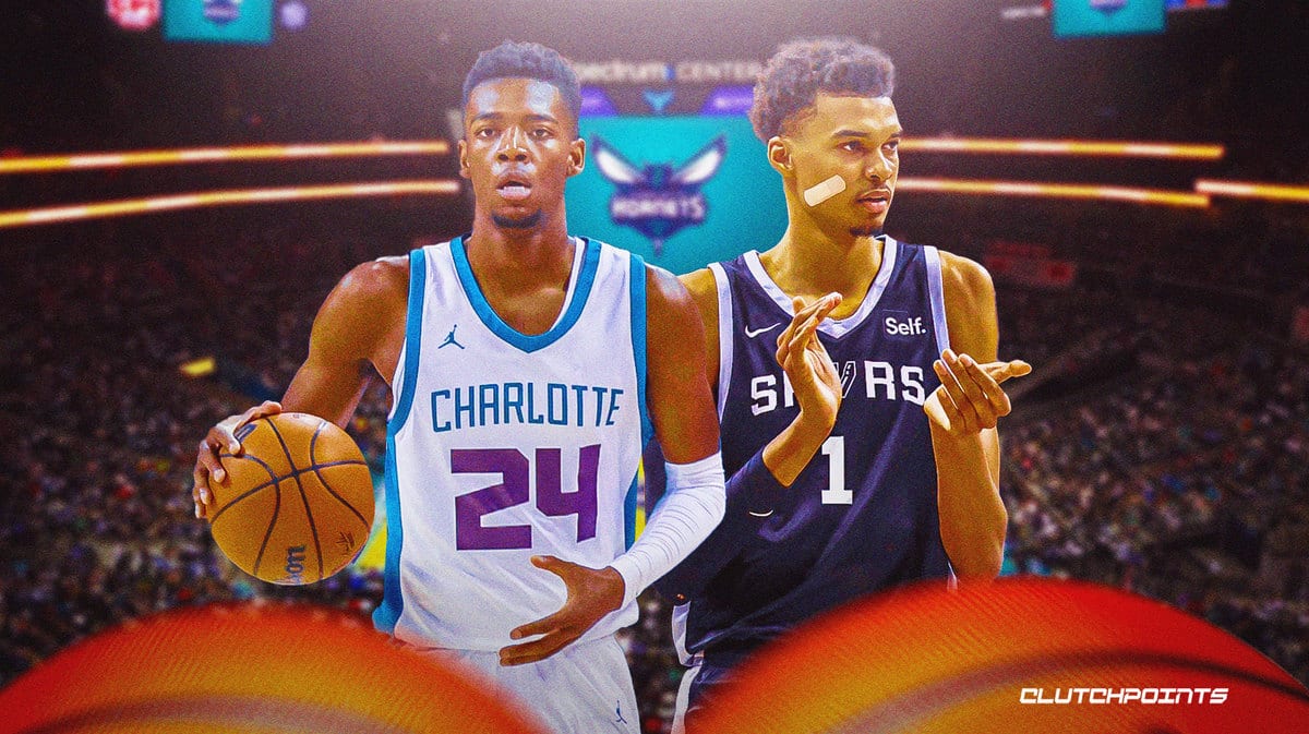 Brandon Miller, Victor Wembanyama, Paul George, Hornets, Spurs