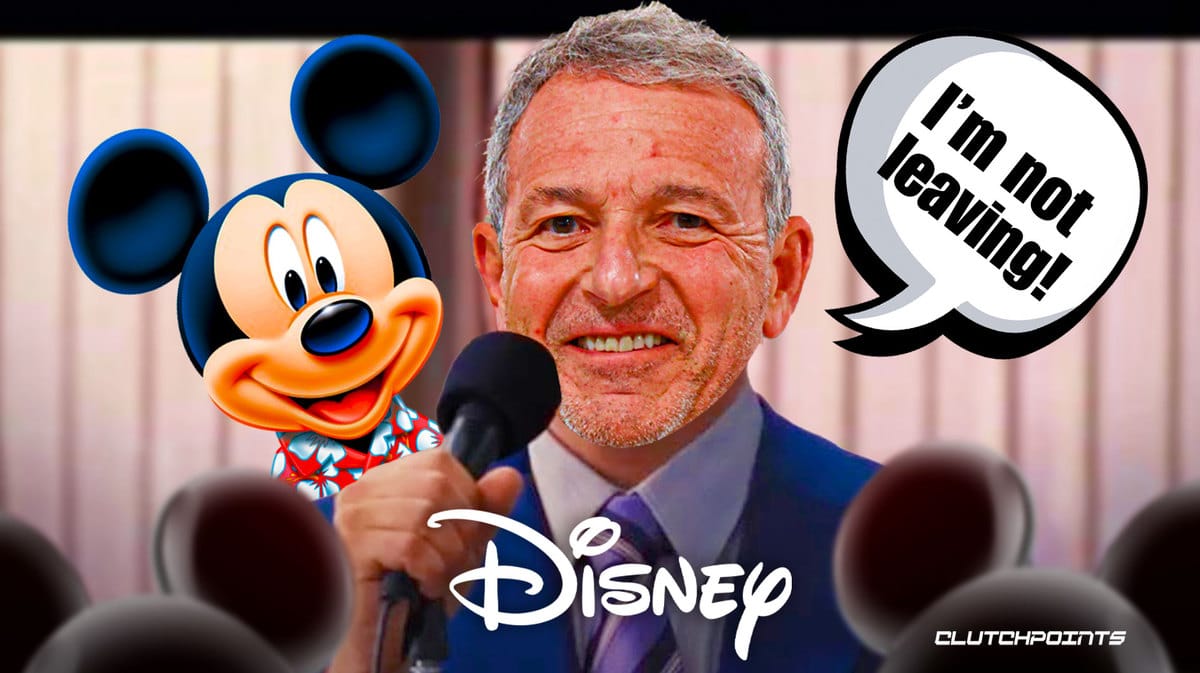 Disney, Mickey Mouse, Bob Iger, 'I'm not leaving!'