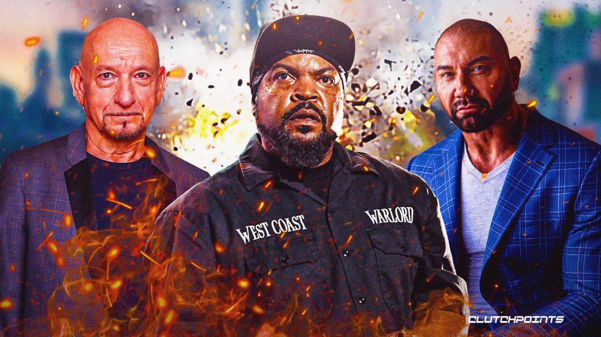 Ben Kingsley, Ice Cube, Dave Bautista
