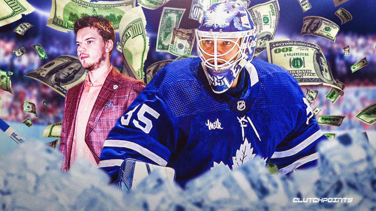 Ilya Samsonov goaltender Toronto Maple Leafs arbitration new contract
