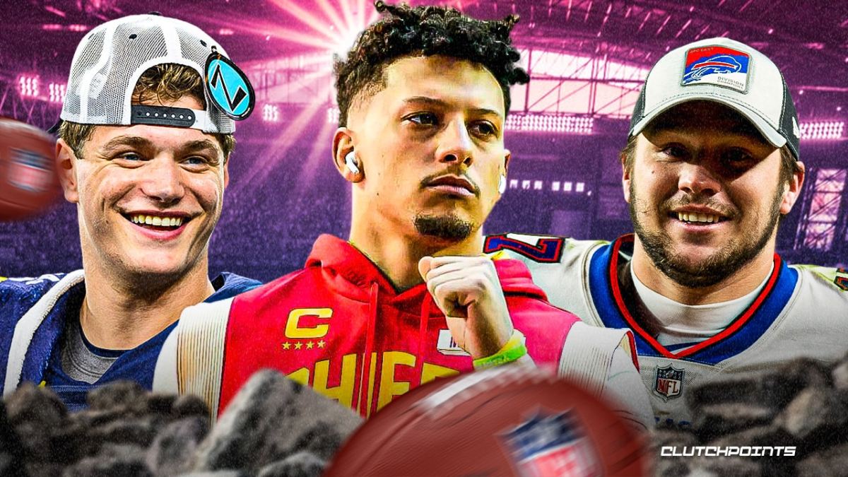 JJ McCarthy, Michigan football, Patrick Mahomes, Jim Harbaugh, Josh Allen