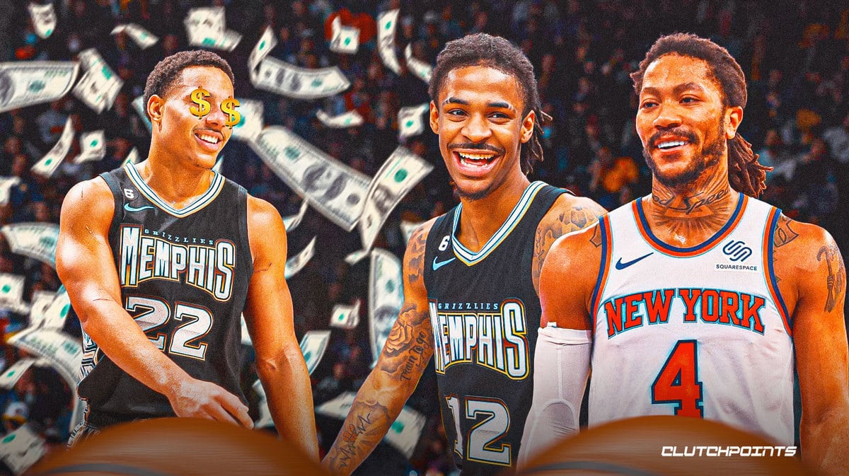 Ja Morant, Derrick Rose, Grizzlies, 2023 NBA free agency grades, Desmond Bane