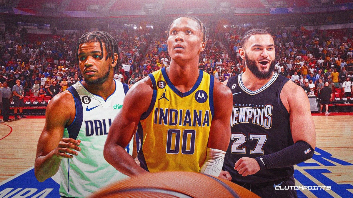 Jaden Hardy, Bennedict Mathurin, David Roddy, NBA Summer League