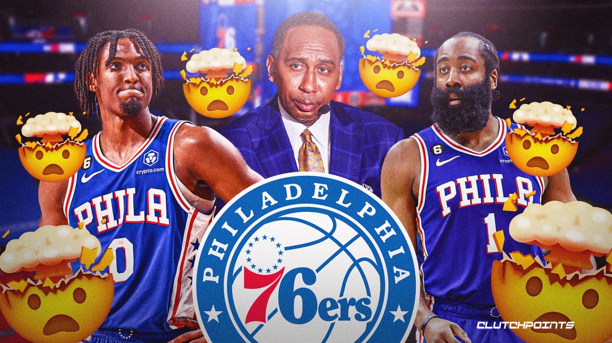 James Harden, Tyrese Maxey, Stephen A Smith, Philadelphia 76ers