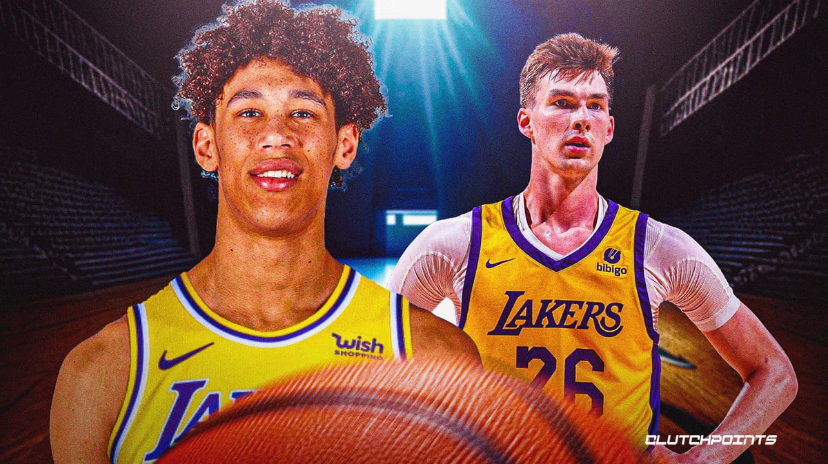 Jaxson Hayes, Colin Castleton, Lakers