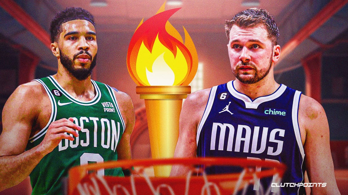 Jayson Tatum, Luka Doncic, Celtics, Mavs