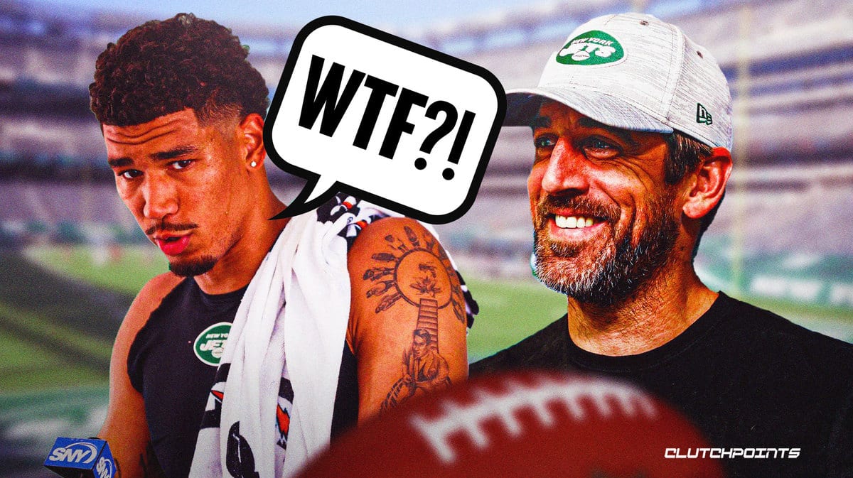 Jets, Allen Lazard, Aaron Rodgers, Allen Lazard Aaron Rodgers, Allen Lazard Jets