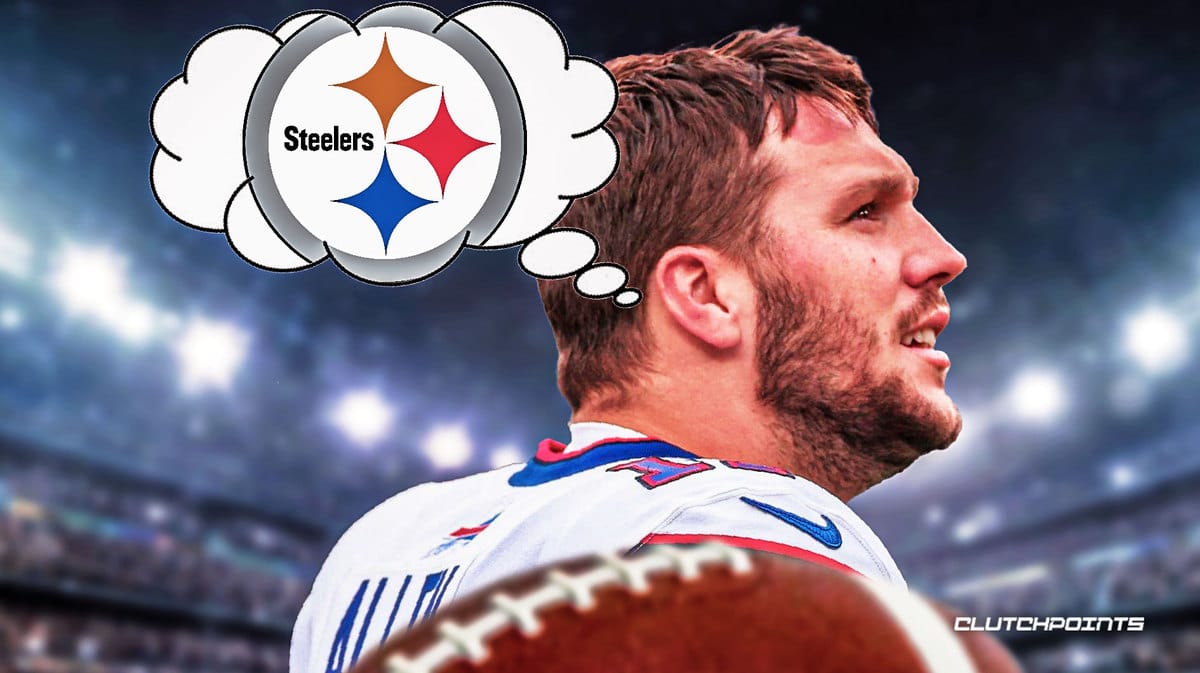 Josh Allen, Bills, Steelers