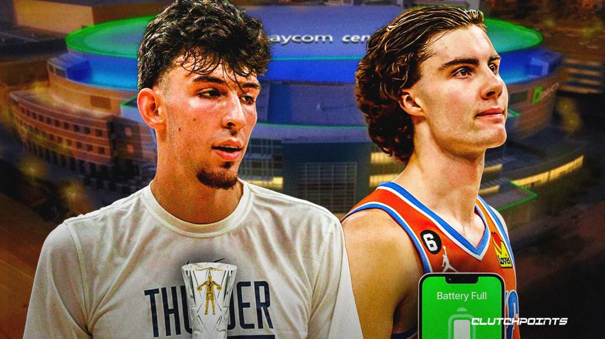 Josh Giddey, Chet Holmgren, Thunder, 2023 NBA Rookie of the Year