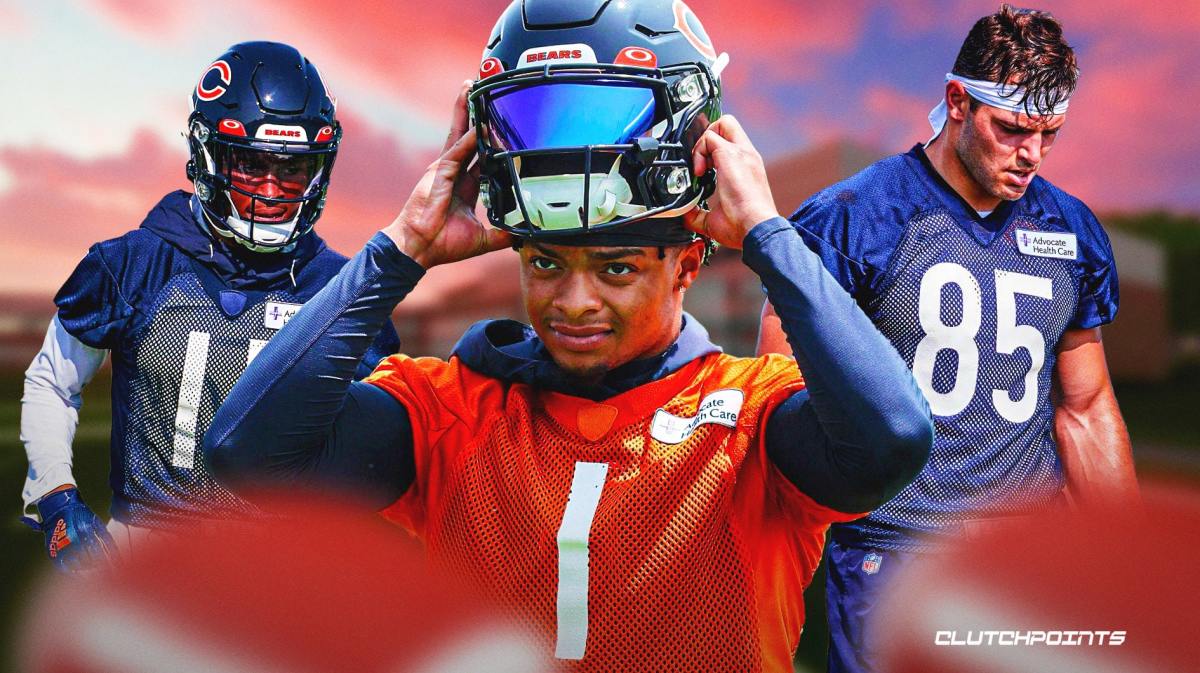Justin Fields, Darnell Mooney, Bears