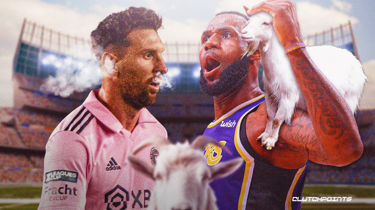 LeBron James, Lionel Messi, Los Angeles Lakers, Inter Miami, MLS, Lionel Messi MLS goal