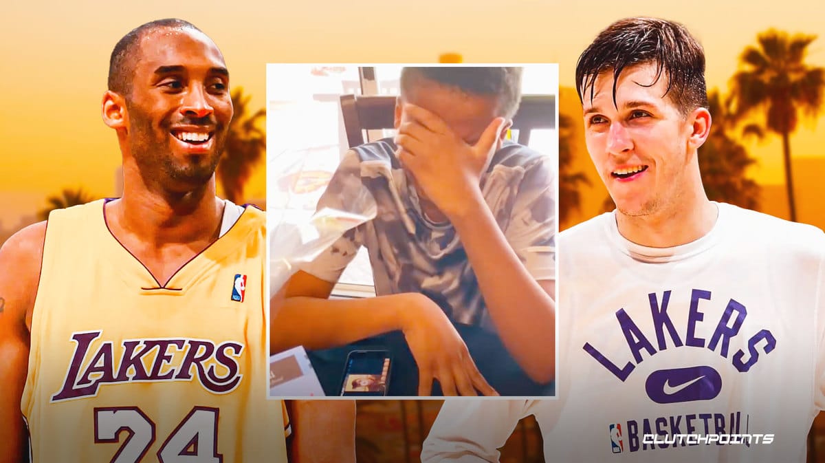 Lakers: Austin Reaves brought Kobe Bryant's nephew to tears