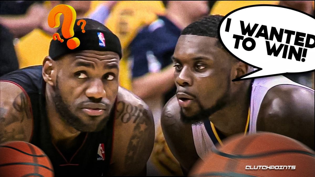 Lance Stephenson, LeBron James, Los Angeles Lakers, LeBron James ear, Lance Stephenson blow
