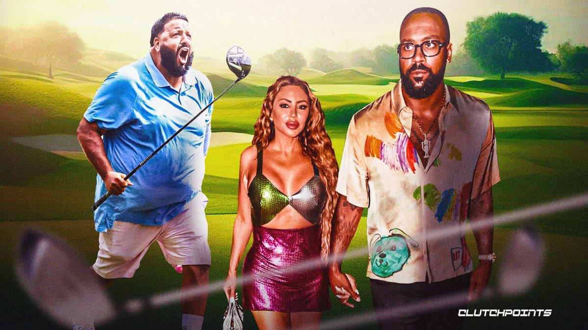 DJ Khaled, Larsa Pippen, Marcus Jordan