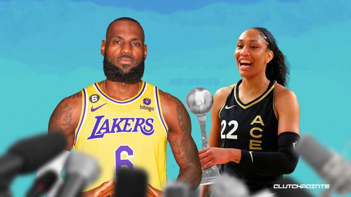 LeBron James, A'ja Wilson, Las Vegas Aces, Los Angeles Lakers, ESPYs
