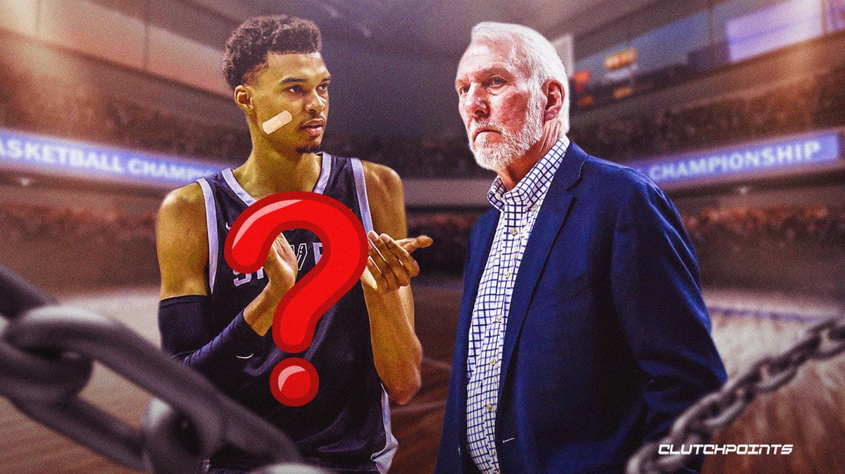 Victor Wembanyama, Gregg Popovich, Spurs