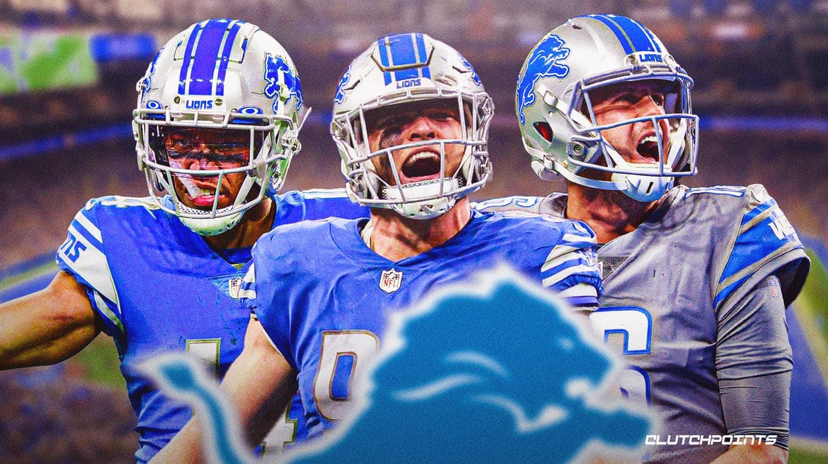 Lions, Amon-Ra St Brown, Aidan Hutchinson, Jared Goff