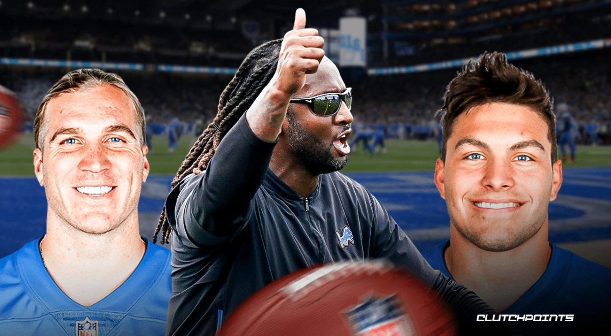 Alex Anzalone, Malcolm Rodriguez, Lions, Lions training camp, Jack Campbell