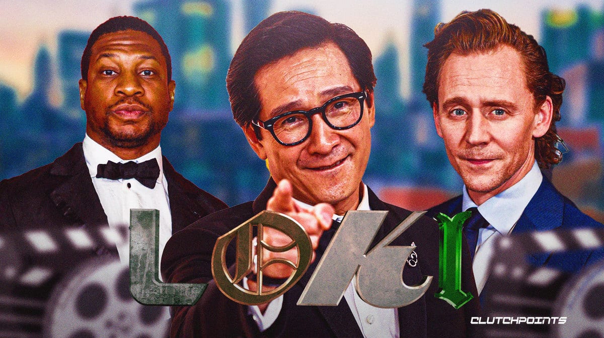 Jonathan Majors, Ke Huy Quan, Tom Hiddleston, Loki