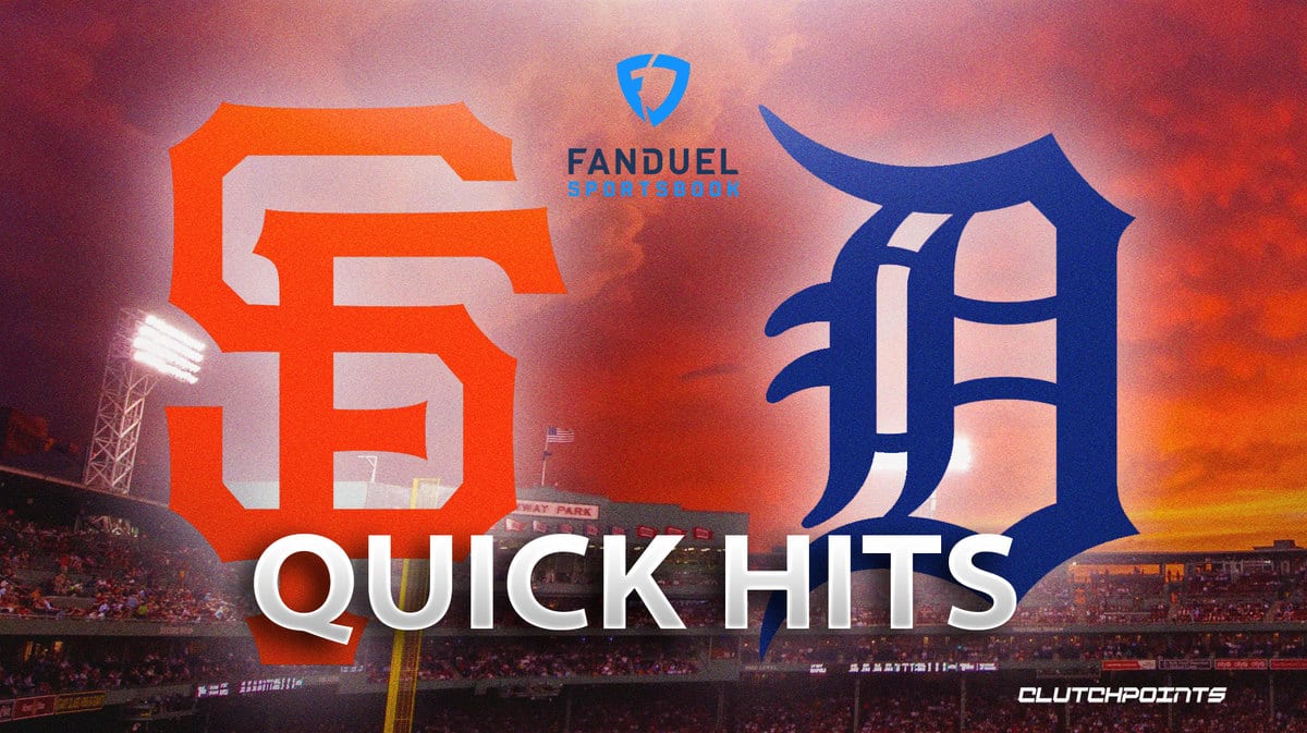 MLB Quick Hits 7-24 San Francisco Giants vs Detroit Tigers