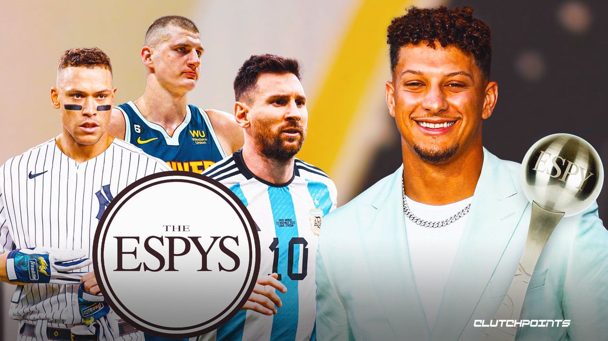 Patrick Mahomes, Nikola Jokic, Lionel Messi, Aaron Judge, ESPYs