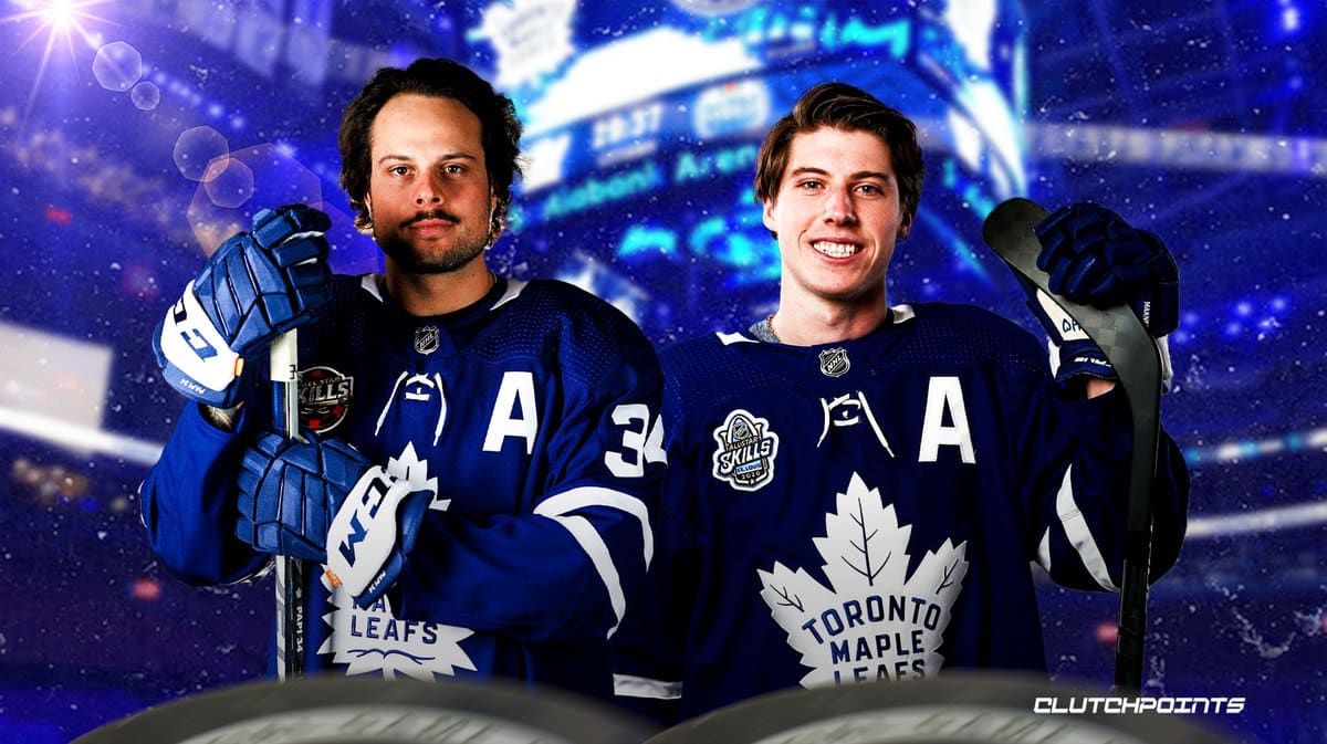 Auston Matthews, Toronto Maple Leafs, Mitchell Marner