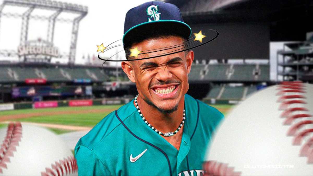 Julio Rodriguez, Julio Rodriguez Mariners, Julio Rodriguez beaned fastball, Julio Rodriguez Jhoan Duran