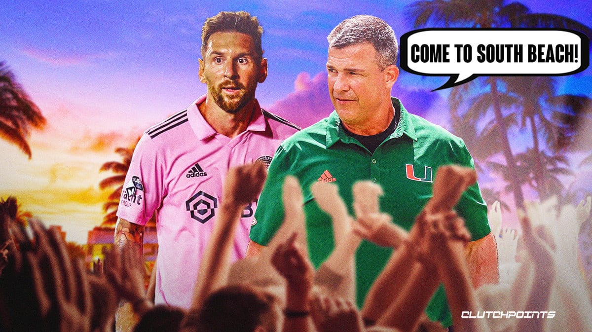 Mario Cristobal, Miami football, Inter Miami, Lionel Messi