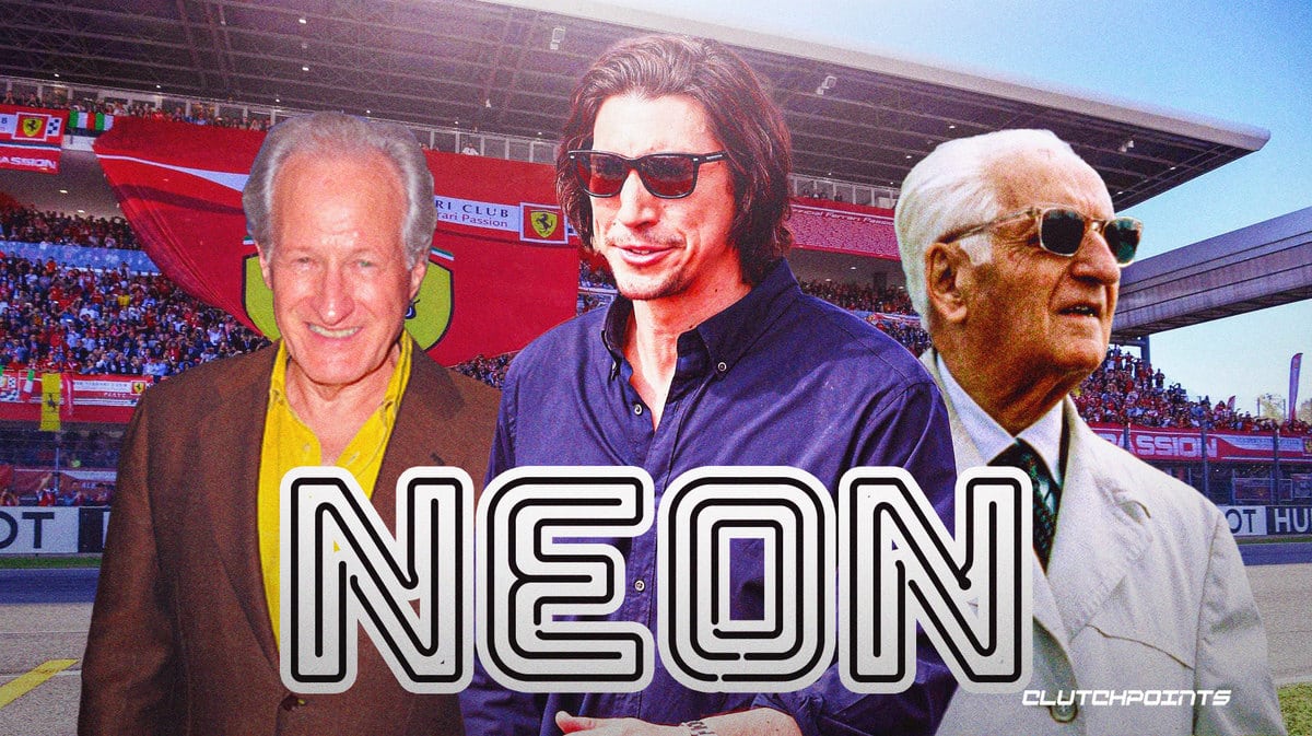 Michael Mann, Adam Driver, Enzo Ferrari, Neon