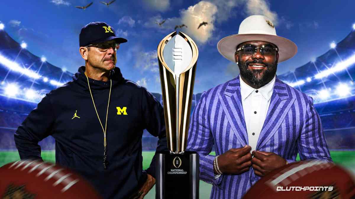 Michigan football, Alabama football, Jim Harbaugh, Mark Ingram, National Championship