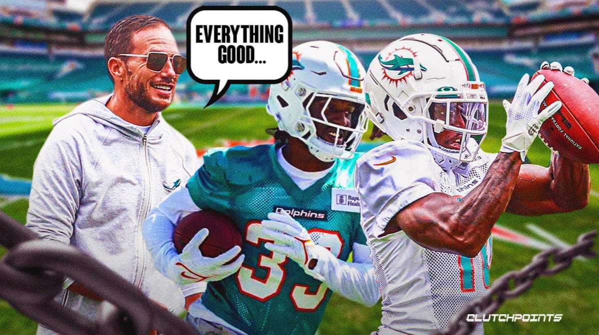 Mike McDaniel, Dolphins, Eli Apple, Tyreek Hill