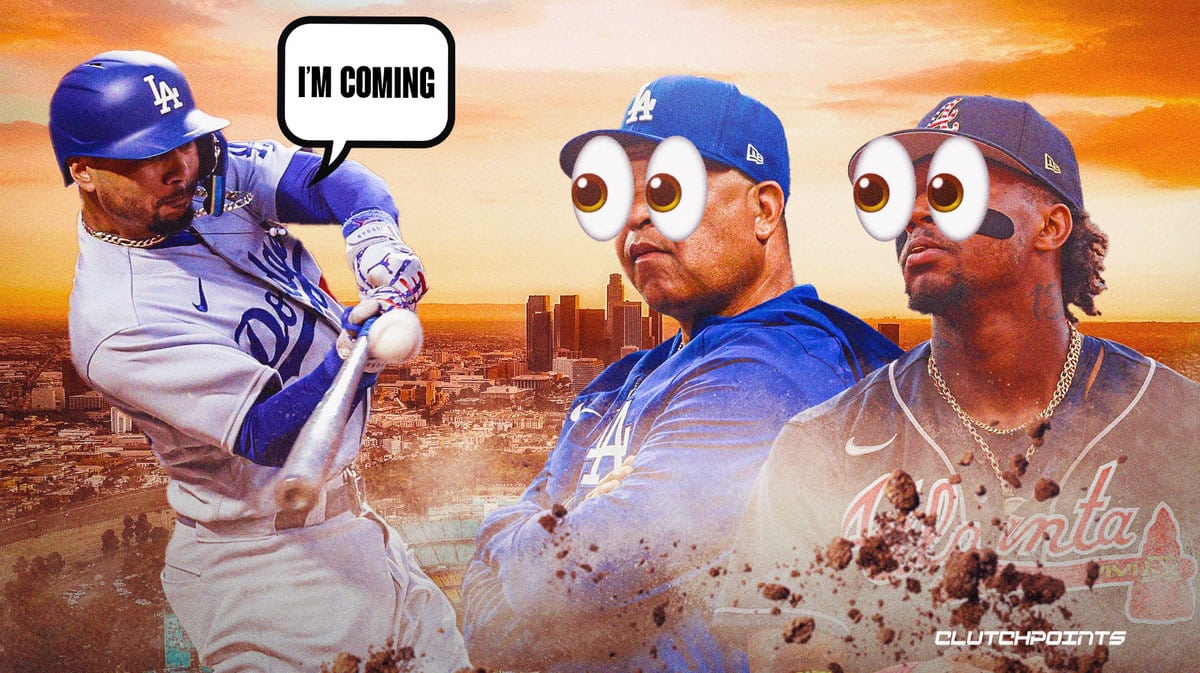 Mookie Betts, Dodgers, Dave Roberts, NL MVP, Ronald Acuna Jr