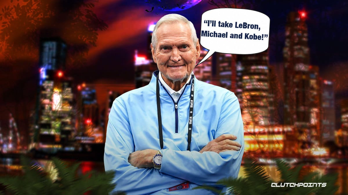 Jerry west best sale michael jordan