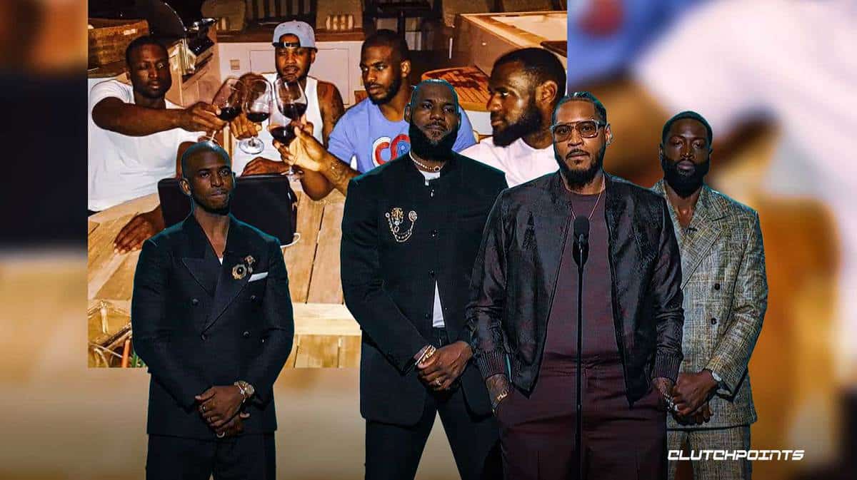 ESPYs, LeBron James, Carmelo Anthony, Chris Paul, Dwyane Wade
