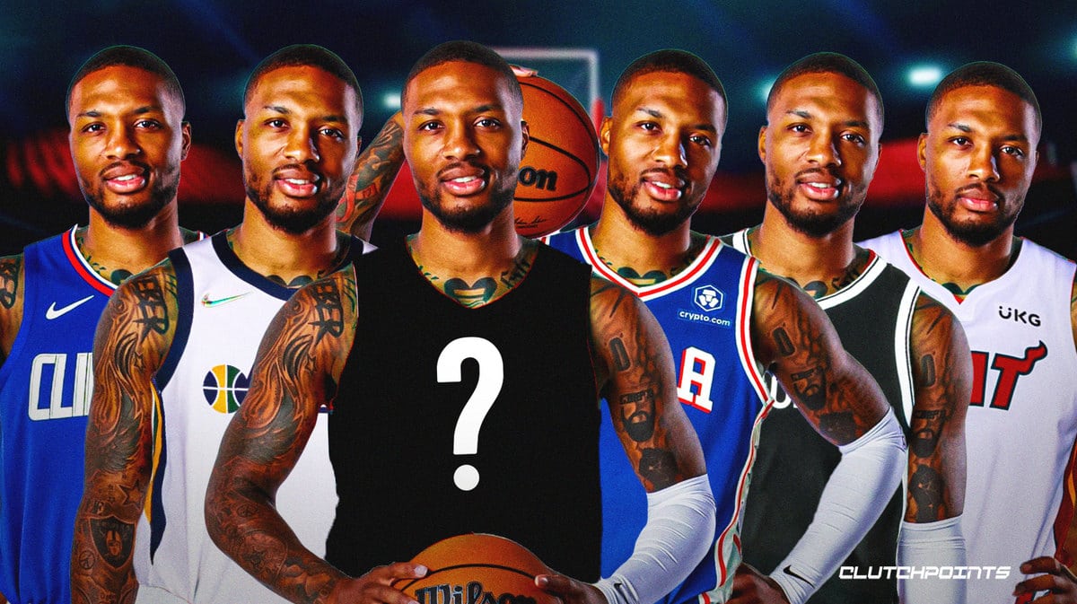 Damian Lillard, Damian Lillard trade, Jazz, Blazers, Heat