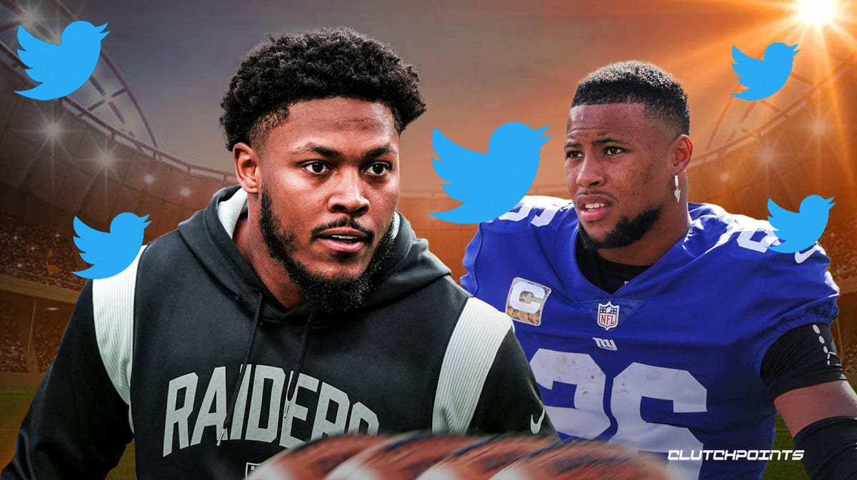 Raiders, Giants, Josh Jacobs, Saquon Barkley