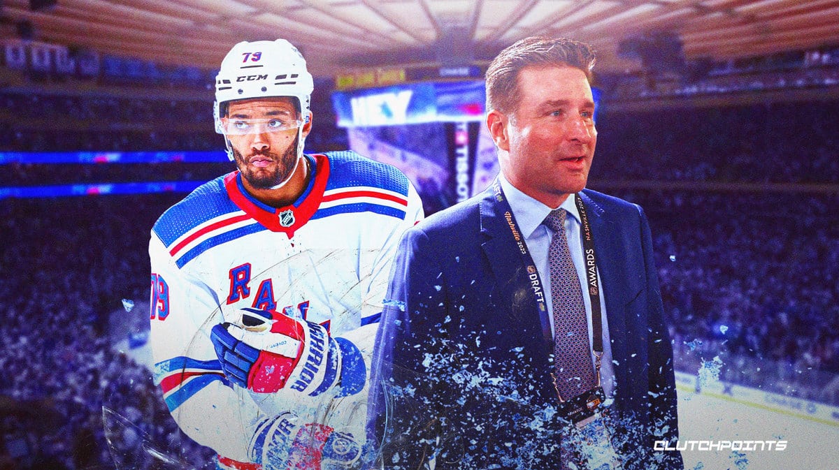 K'Andre Miller, Rangers, Alexis Lafreniere, Jacob Trouba, Adam Fox