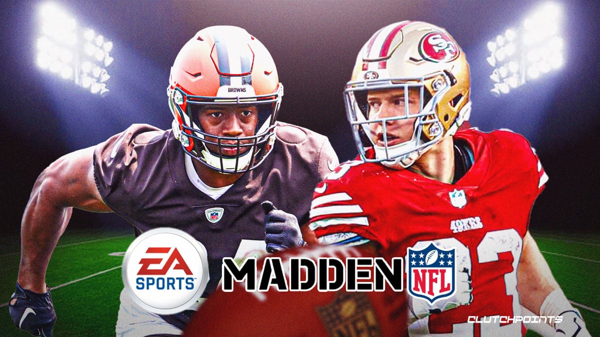 Madden 24 - Nick Chubb, Christian McCaffrey Dominate RB Rankings