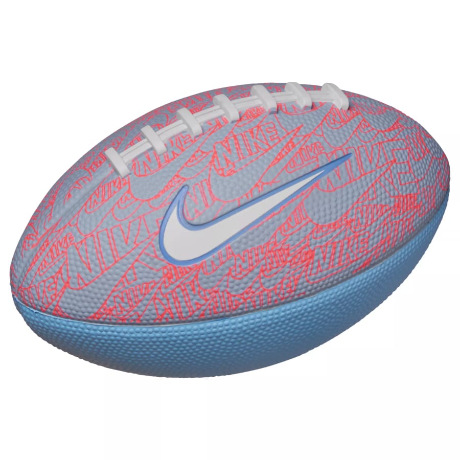 Nike Playground Graphic Mini Football on a white background.