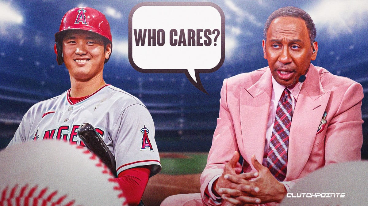Stephen A. Smith, Angels, Shohei Ohtani, Anthony Rendon, Mike Trout