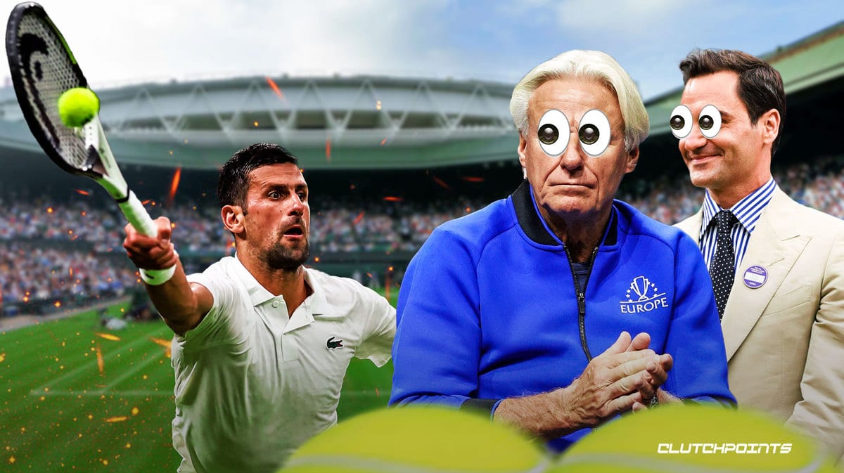 Novak Djokovic, Bjorn Borg, Roger Federer, Wimbledon