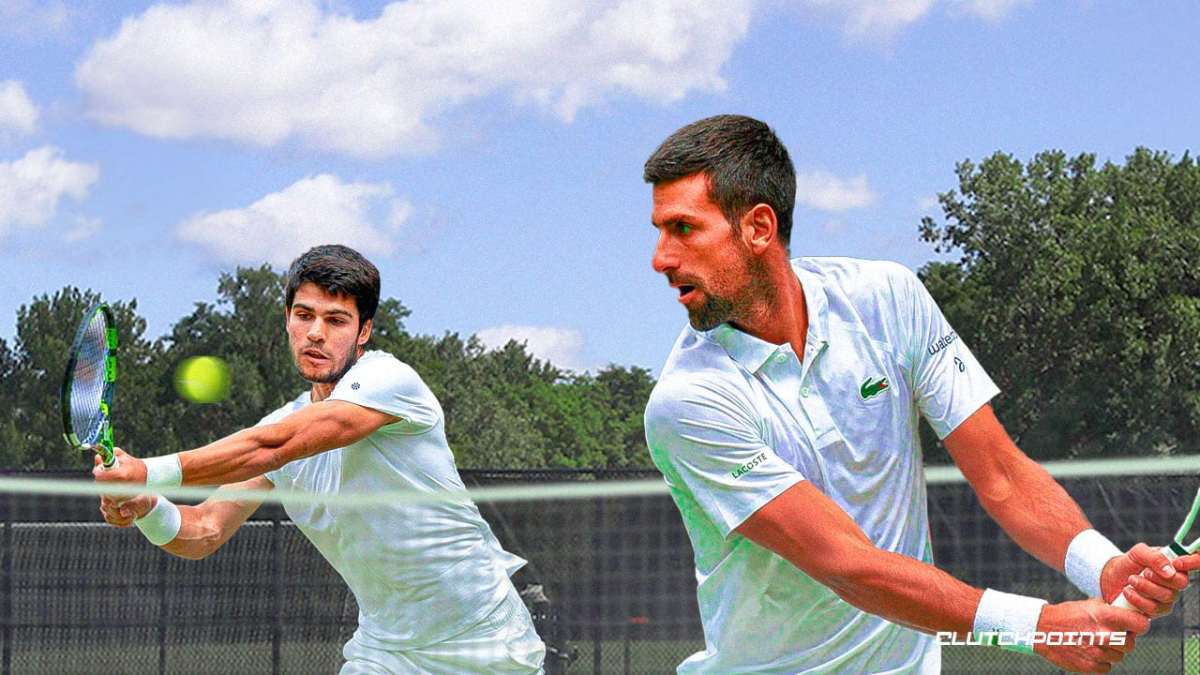 Novak Djokovic, Carlos Alcaraz, Wimbledon
