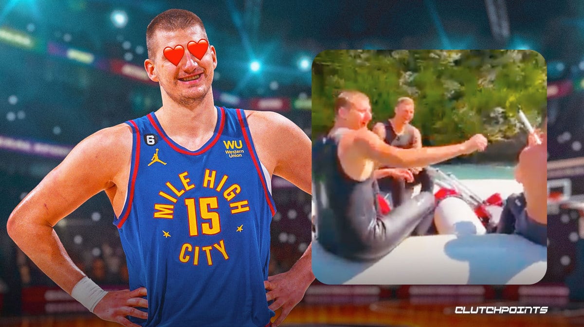 Nuggets' Nikola Jokic Showered With MVP Chants While Rafting In Bosnia